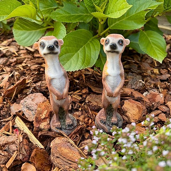 Online-Fuchs Gartenfigur Erdmännchen Deko Figuren im günstig online kaufen