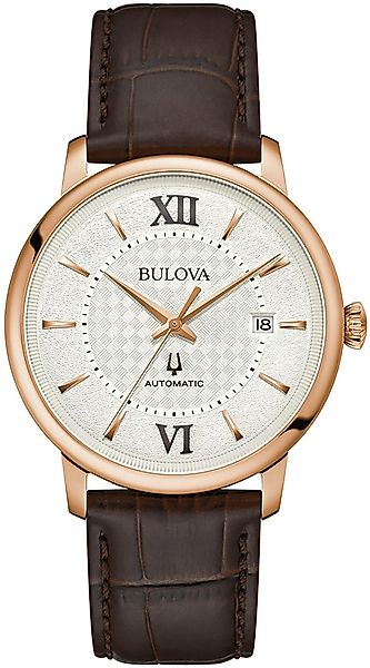 Bulova Automatikuhr 97B225, Armbanduhr, Herrenuhr, Mechanische günstig online kaufen