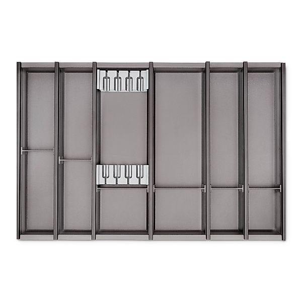 SOTECH Cuisio Besteckeinsatz 55mm Transluzent Graphitgrau mit Messerblock F günstig online kaufen