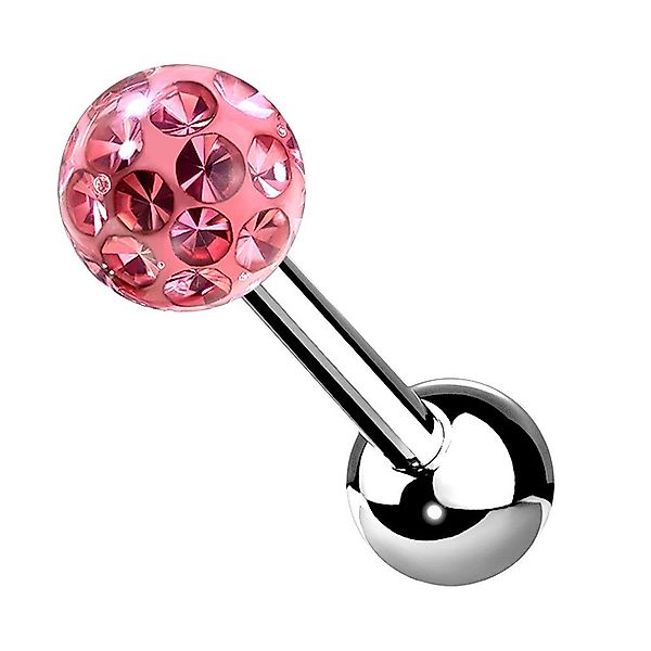 Taffstyle Piercing-Set Tragus Epoxy beschichtet Kristall günstig online kaufen