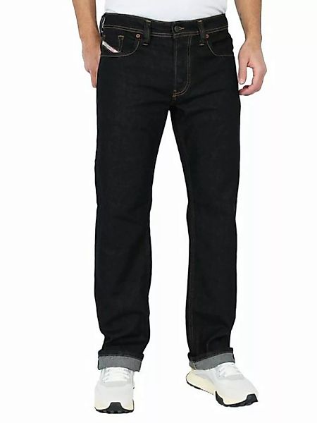 Diesel Regular-fit-Jeans Larkee RR9HF (Dunkelblau) 5 Pocket Style, Rinsed W günstig online kaufen