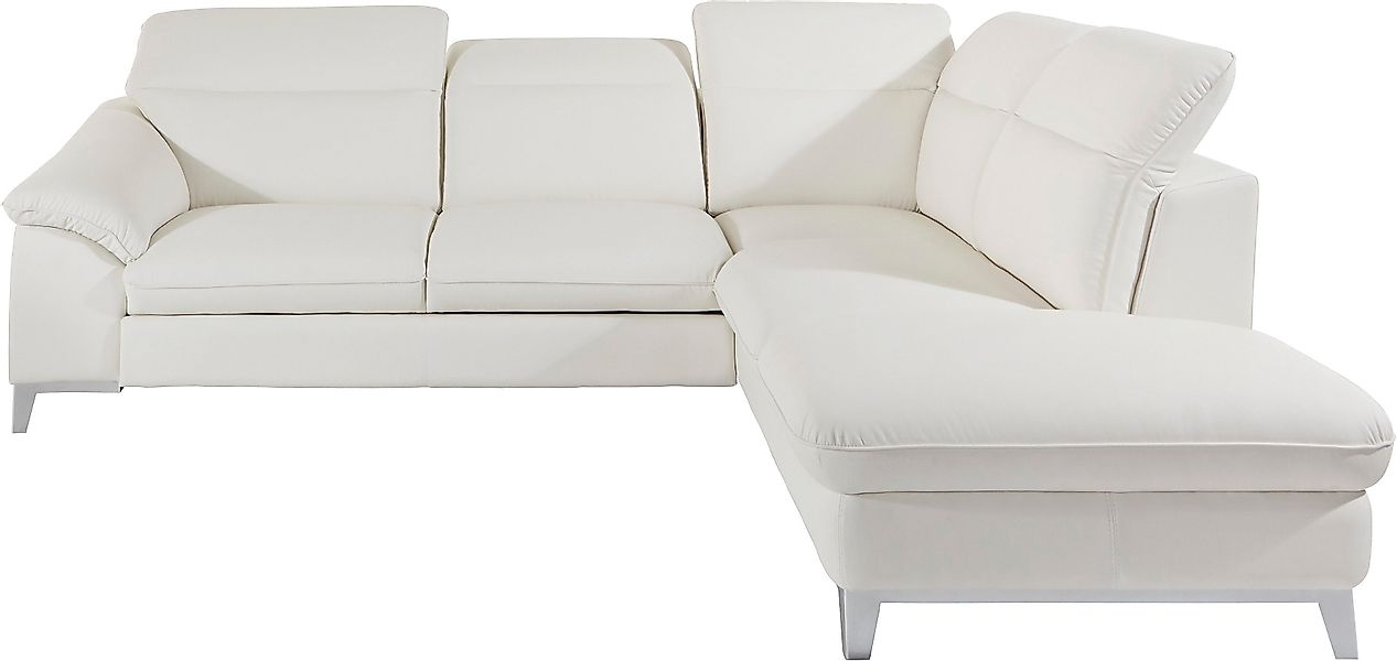 COTTA Ecksofa Teresa L-Form, mit Kopfteilverstellung, günstig online kaufen