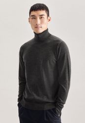 seidensticker Strickpullover Schwarze Rose 1/1 Rundhals günstig online kaufen