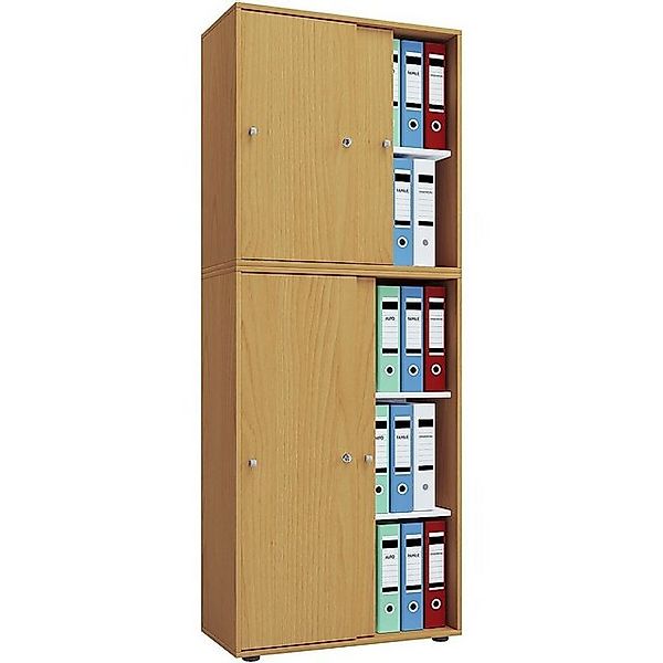 VCM Aktenschrank Büroschrank Aktenschrank Schiebetüren Lona 5fach günstig online kaufen