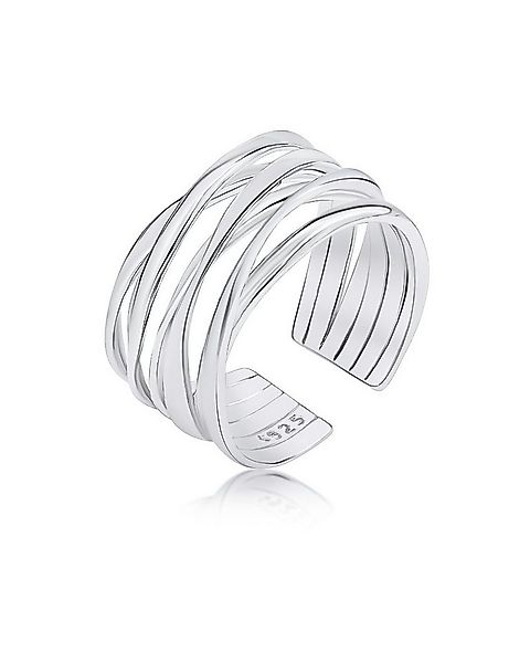 DANIEL CLIFFORD Silberring 'Jackie' Damen Ring Silber 925, Silberring größe günstig online kaufen
