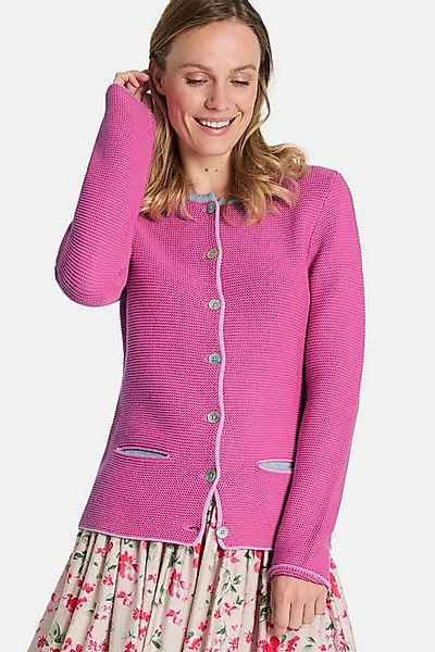 Lieblingsstück Trachtenstrickjacke Strickjacke Damen - ZARA II - bubblegum günstig online kaufen