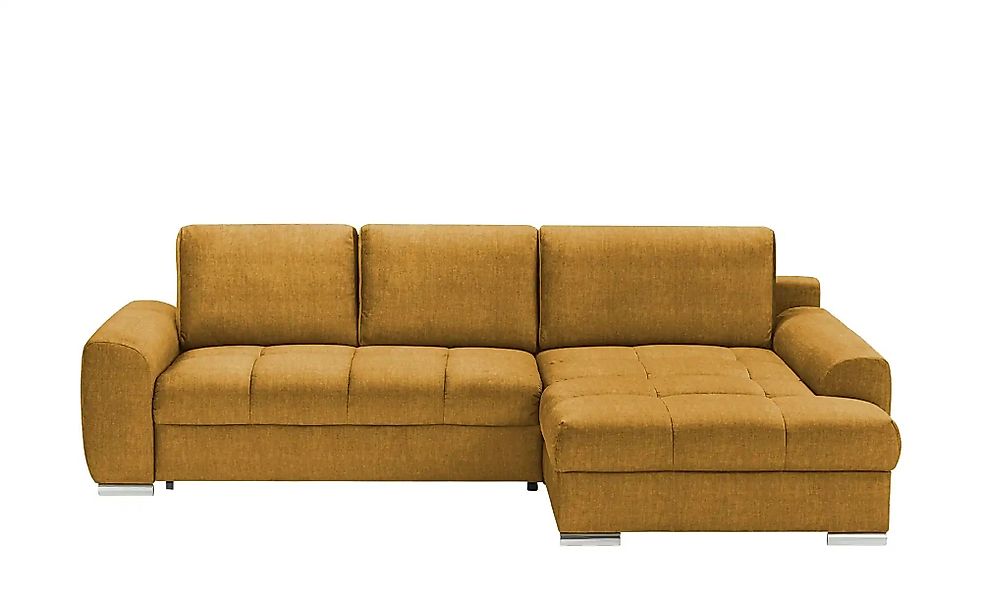 bobb Ecksofa mit Schlaffunktion Soumia ¦ gelb ¦ Maße (cm): B: 283 H: 90 T: günstig online kaufen