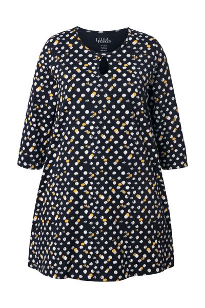 Ulla Popken Longshirt Longshirt Punkte A-Linie günstig online kaufen