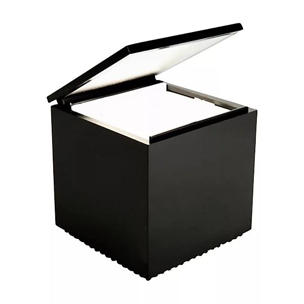 Cini & Nils - Cuboled LED Nachttischleuchte - schwarz/LxBxH 10x10x11cm/1x L günstig online kaufen