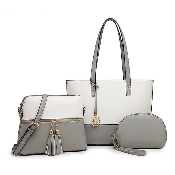 Miss Lulu Handtasche Damen 3-in-1 Handtaschen-Set günstig online kaufen