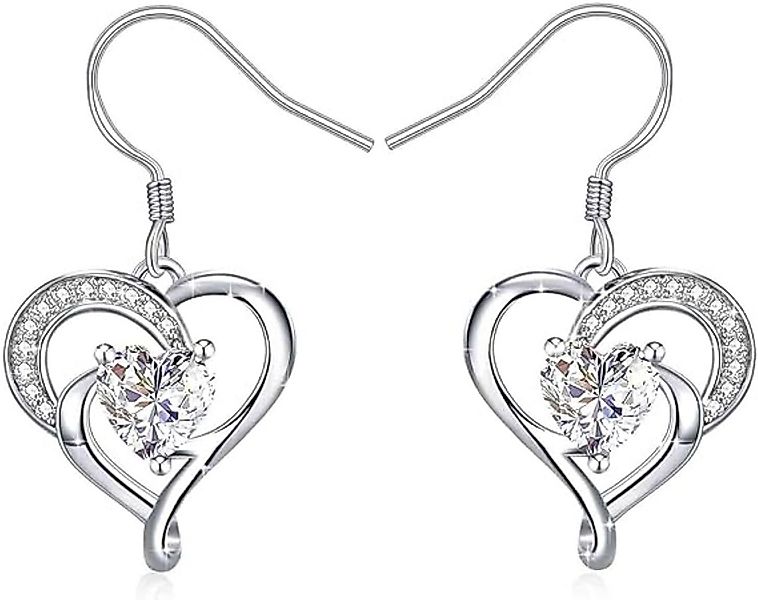 J. Rosée Paar Ohrhänger Swarovski Elements Kristall-Ohrstecker aus 925er St günstig online kaufen