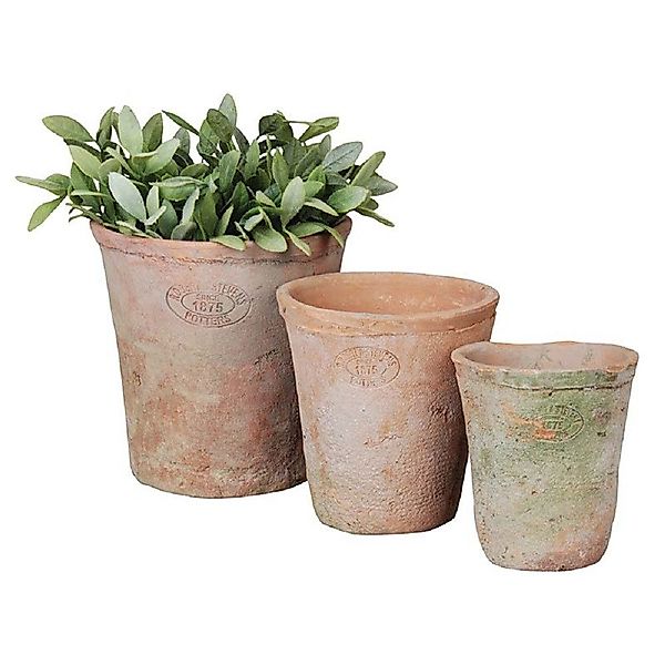 Dekowunder Übertopf degawo Aged Terracotta Blumentopf günstig online kaufen