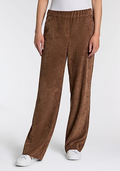 MAC Cordhose "CHIARA", mit weitem Bein günstig online kaufen
