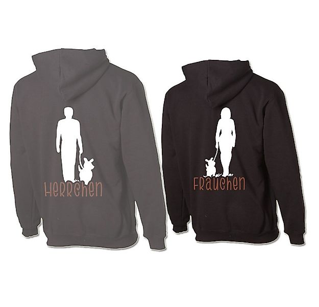 G-graphics Hoodie Herrchen & Frauchen (Partner- / Paar-Set, Einzelteile zum günstig online kaufen