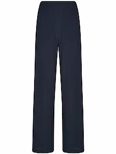 Wide Fit-Jersey-Hose Margittes blau günstig online kaufen