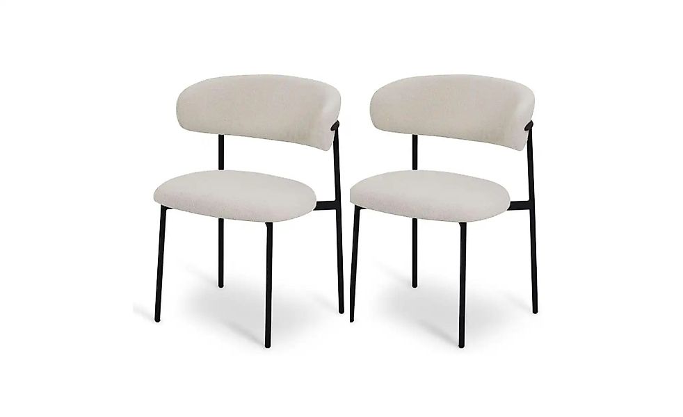 Furnhouse Esszimmerstuhl 2er-Set  Diana ¦ creme ¦ Maße (cm): B: 55 H: 70 St günstig online kaufen