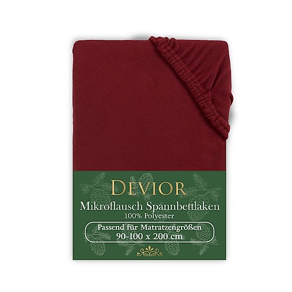 Devior Spannbettlaken Spannbetttuch Bettlaken Winter Flausch günstig online kaufen