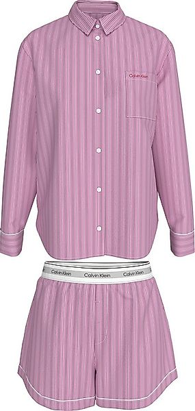 Calvin Klein Underwear Schlafanzug V DAY POPLIN SET Mit elastischem Bund günstig online kaufen