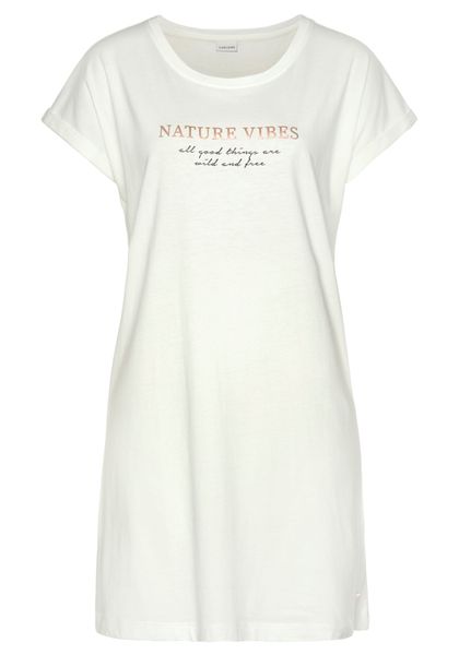 LASCANA Nachthemd Mit Folien- oder All over Druck günstig online kaufen