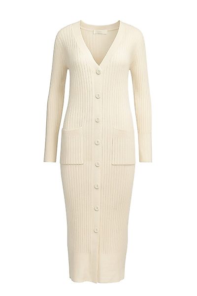 Mississhop Strickkleid Damen Strick Cardigan Kleid günstig online kaufen