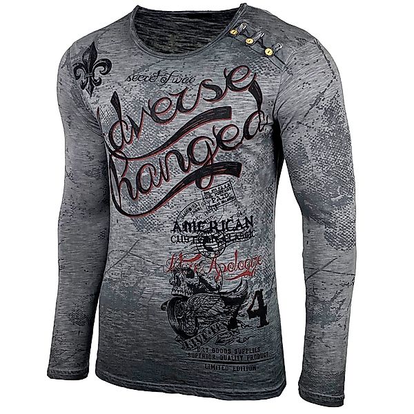 Baxboy Longshirt Baxboy Herren Longsleeve Langarmshirt günstig online kaufen