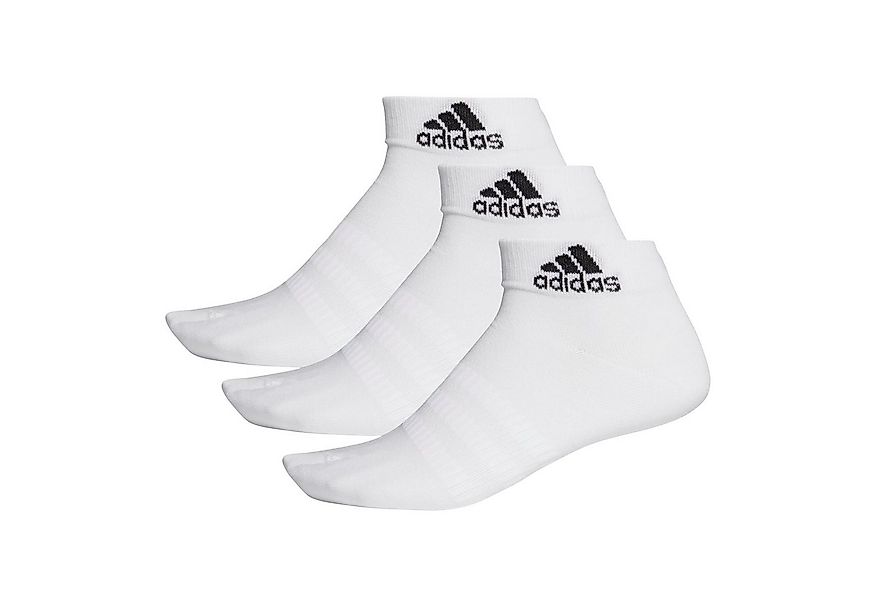 adidas Performance Sportsocken Ankle Light (dünn, leicht) weiss - 3 Paar günstig online kaufen