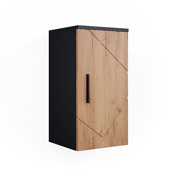 Vicco Badschrank Irma Anthrazit/Eiche 30 x 59 cm günstig online kaufen