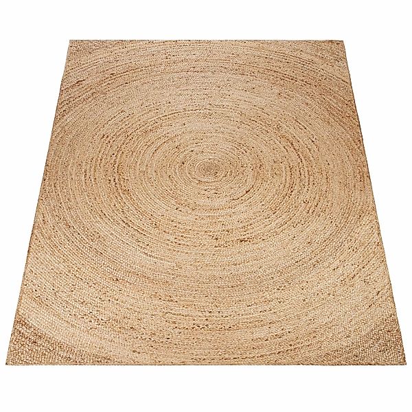 Paco Home Teppich »Skive 687«, rechteckig, 13 mm Höhe, handgeflochten, Krei günstig online kaufen