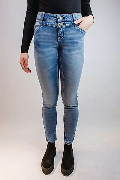 Blue Monkey 5-Pocket-Jeans Jeans Blue Monkey blau günstig online kaufen