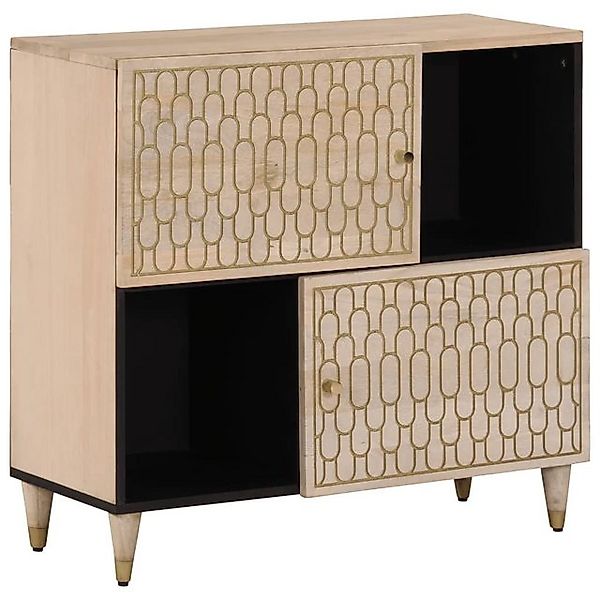 vidaXL Beistellschrank Beistellschrank 80x33x75 cm Massivholz (1-St) günstig online kaufen