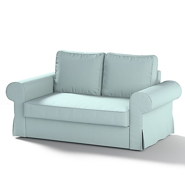 Bezug für Backabro 2-Sitzer Sofa ausklappbar, hellblau, Bezug für Backabro günstig online kaufen