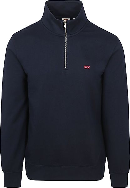 Levi's Sweater Half Zip Navy - Größe L günstig online kaufen