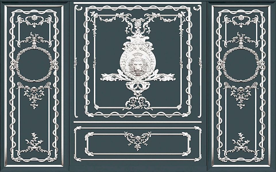 Komar Vliestapete »Digitaldruck Vlies - Classy Castle - Größe 400 x 250 cm« günstig online kaufen