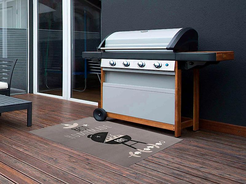 Primaflor-Ideen in Textil Fußmatte »BBQ Grillunterlage HOMEMADE«, rechtecki günstig online kaufen