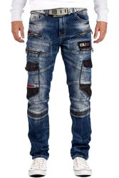Cipo & Baxx Bikerjeans Herren straight günstig online kaufen