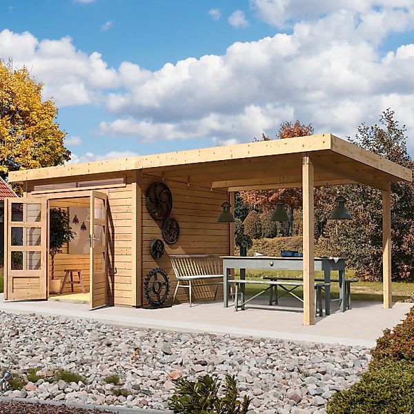 Karibu Gartenhaus "Ammersee 4" günstig online kaufen