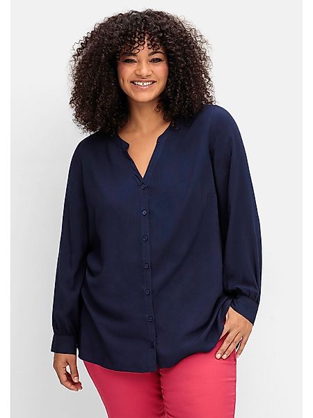 Sheego Longbluse Große Größen mit tonigen günstig online kaufen
