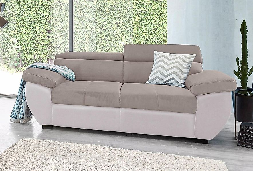 COTTA 2-Sitzer "Speedway", Big-Sofa mit Kopfteilverstellung günstig online kaufen