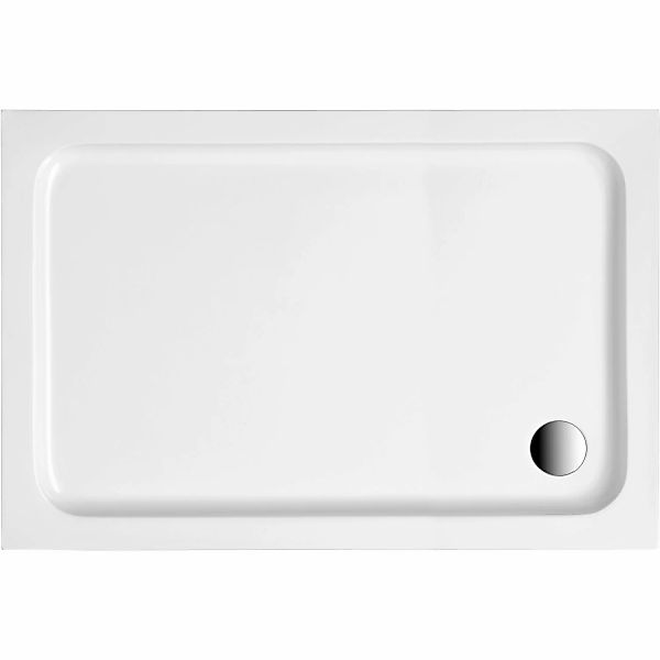Ottofond Duschwanne Samos Rechteck 120 cm x 80 cm Weiß günstig online kaufen