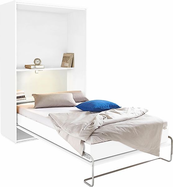 priess Schrankbett "Ancona" mit Regal und LED-Beleuchtung günstig online kaufen