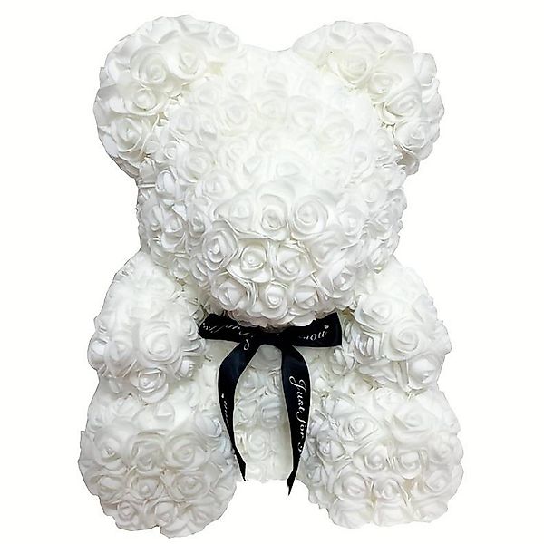 Kunstblumenstrauß Rosenbär Teddybär Rosen Valentinstagsgeschenk, Deggelbam günstig online kaufen