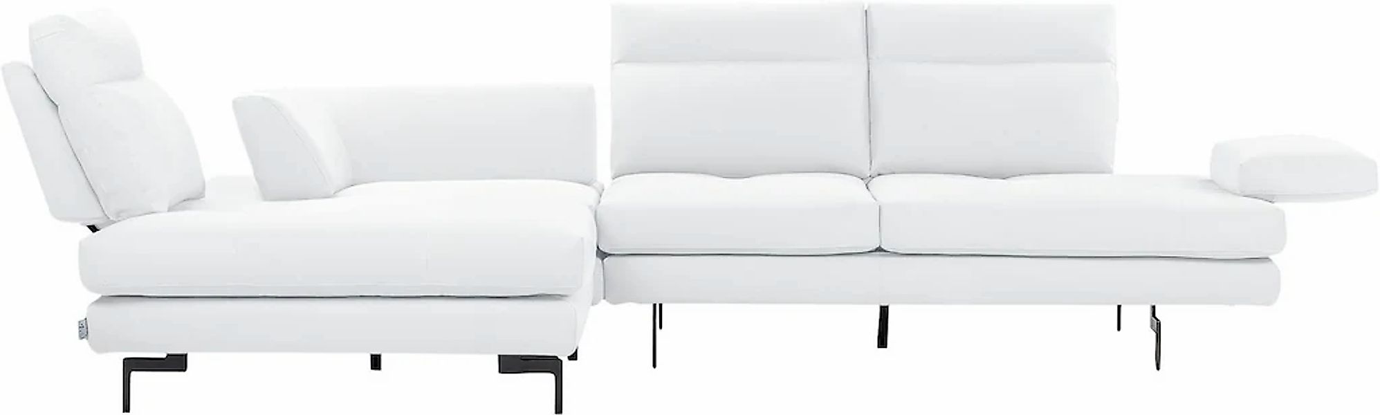 CALIA ITALIA Ecksofa "Toby Wing, Komfortsofa mit Sitzkomfort der Extraklass günstig online kaufen