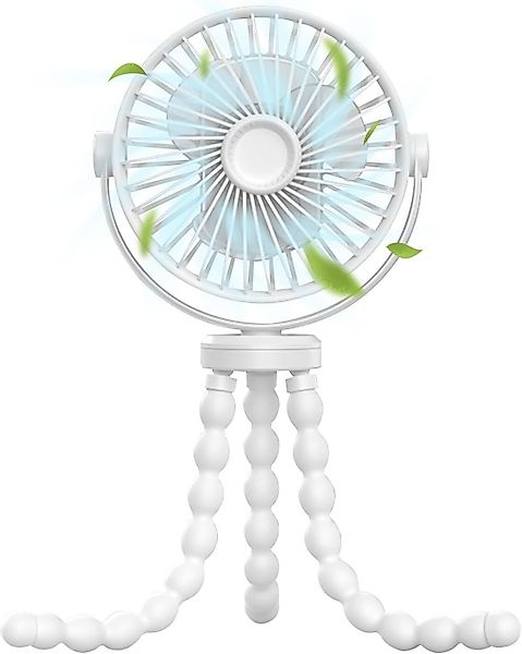 BlingBin Mini USB-Ventilator Kinderwagen-Ventilator Leise USB-Ventilator günstig online kaufen