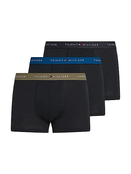 Tommy Hilfiger Underwear Boxer "TRUNK 3 PACK", (3 St.), mit kontrastfarbene günstig online kaufen