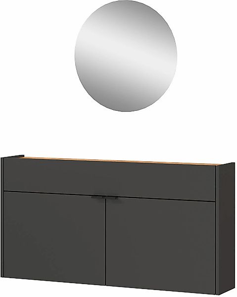 GERMANIA Garderoben-Set "Ameca" Set, 2 Stk. tlg. Mehrzweckschrank und Spieg günstig online kaufen