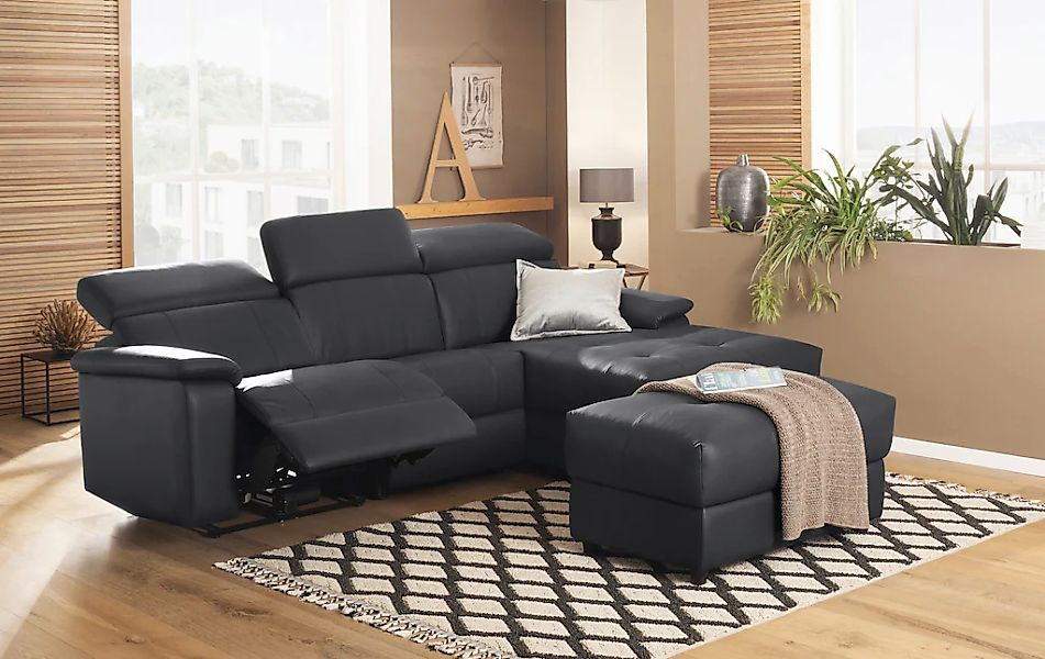 Home affaire "Binado, L-Form," mit manueller oder elektrischer Relaxfunktio günstig online kaufen