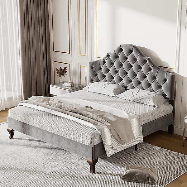 STILVORA Polsterbett 140×200 Jugendbett Kinderbett mit günstig online kaufen