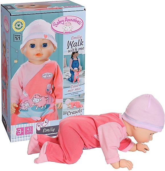 Baby Annabell Babypuppe Emily Lauf mit günstig online kaufen