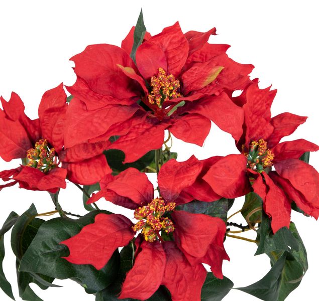 Kunstblume Weihnachtsstern im Topf 36cm PF günstig online kaufen