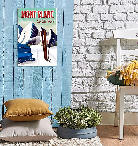 queence Metallbild "Mont Blanc", (1 St.) günstig online kaufen